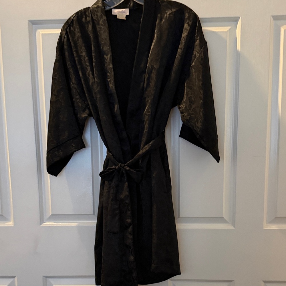 Elegant Black Women's Robe